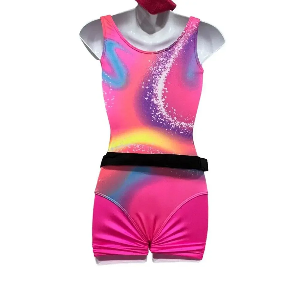 Weissman Barbie Physical Move Dance‎ Roller Skating Costume Accessories Large